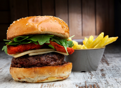 Hamburguesa Caprese